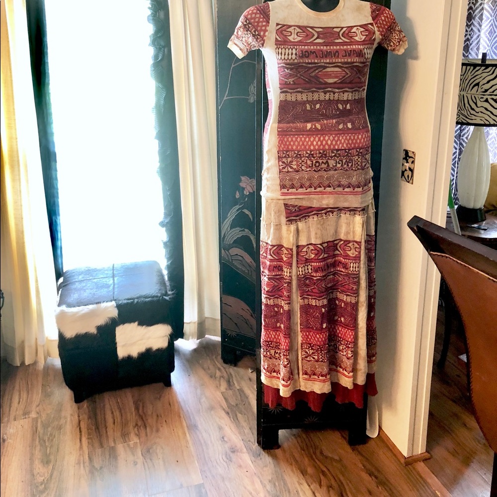 COPY - Vintage Jean Paul Gaultier 2 Piece Skirt Set🌾🎋🌱